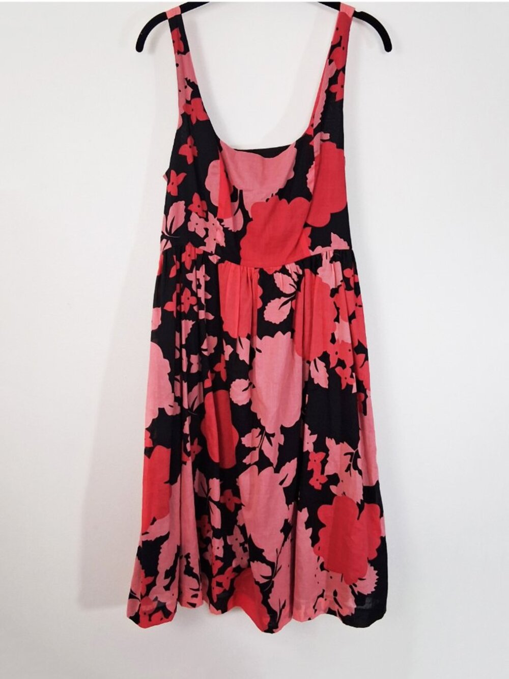 Kensie Floral Fit & Flare Dress – Fully Lined, Ruffle Hem – Size M